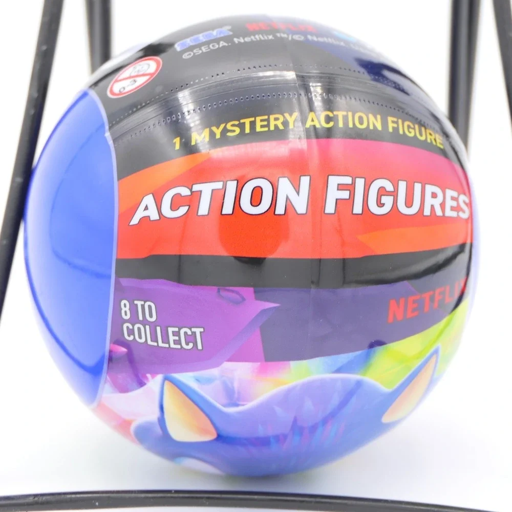 Sonic Prime Netflix Series 2 Mystery Action Figure Blind Ball 8 To Collect Seale